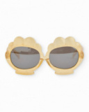 Lunettes de soleil fille en forme de coquillage