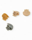 Lot de barrettes fille en forme de coquillage