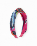 Serre-tête fille uni avec tissu doux