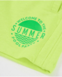 Bermuda garçon en maille avec cordon de serrage ajustable