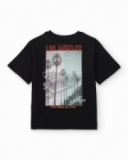 T-shirt garçon en maille au style urbain