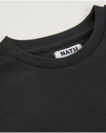 T-shirt garçon en maille au style urbain