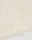 Combinaison fille en maille avec ouvertures latérales