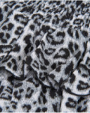 Jupe fille en tissu tissé avec taille large froncée