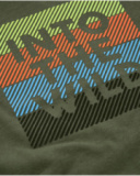 T-shirt garçon en maille avec graphique linéaire