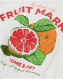 T-shirt fille en maille avec bas élastiqué