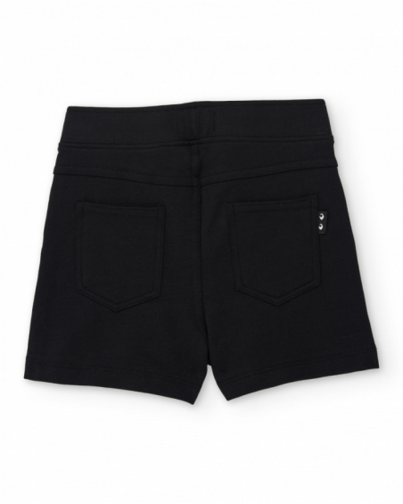 Ensemble fille en maille avec détails brillants