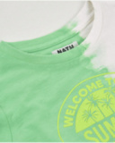 T-shirt garçon en maille avec effet dégradé