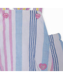 CONJUNTO PETO POPELÍN Y CAMISETA PUNTO RAYAS NIÑA ROSA SUGAR BABE CONJUNTO PETO POPELÍN Y CAMISETA PUNTO RAYAS NIÑA ROSA SUGAR BABE