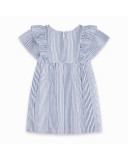 VESTIDO PLANA FANTASÍA MANGAS VOLANTES NIÑA BLANCO KAMOGAWA VESTIDO PLANA FANTASÍA MANGAS VOLANTES NIÑA BLANCO KAMOGAWA