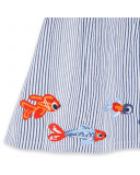 VESTIDO PLANA FANTASÍA MANGAS VOLANTES NIÑA BLANCO KAMOGAWA VESTIDO PLANA FANTASÍA MANGAS VOLANTES NIÑA BLANCO KAMOGAWA