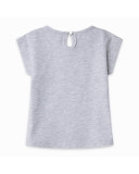 CAMISETA PUNTO FLECOS NIÑA GRIS DRAW A REX CAMISETA PUNTO FLECOS NIÑA GRIS DRAW A REX