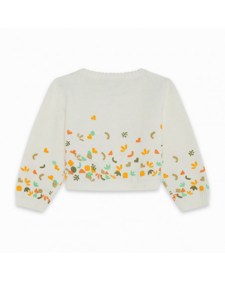 CHAQUETA TRICOT BOTONES NIÑA BEIGE SAVANNA CHAQUETA TRICOT BOTONES NIÑA BEIGE SAVANNA