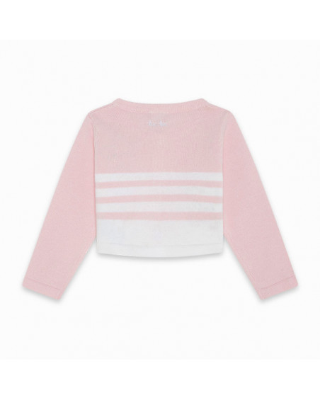 CHAQUETA TRICOT BOTONES NIÑA ROSA SMOOTH SAILING CHAQUETA TRICOT BOTONES NIÑA ROSA SMOOTH SAILING