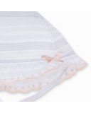 GORRO POPELÍN LAZO NIÑA BLANCO SMOOTH SAILING GORRO POPELÍN LAZO NIÑA BLANCO SMOOTH SAILING