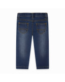 PANTALÓN DENIM JOGGING NIÑO AZUL TROPICOOL PANTALÓN DENIM JOGGING NIÑO AZUL TROPICOOL