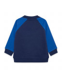 Sweat-shirt en peluche petit monstre garçon bleu superfreaks Sweat-shirt en peluche petit monstre garçon bleu superfreaks