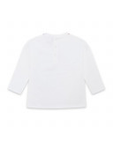 Tee-shirt en jersey coeurs fille blanc superfreaks Tee-shirt en jersey coeurs fille blanc superfreaks
