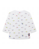 Tee-shirt en jersey imprimée garçon blanc superfreaks Tee-shirt en jersey imprimée garçon blanc superfreaks