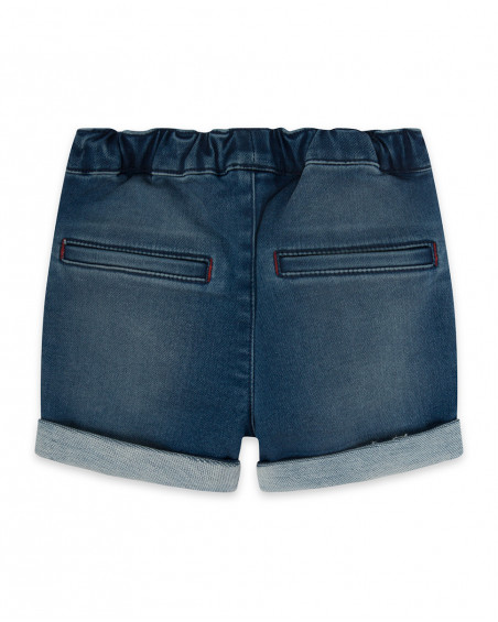 Bermuda en jeans avec poches garçon bleu red submarine Bermuda en jeans avec poches garçon bleu red submarine