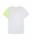 Tee-shirt en jersey poche garçon blanche play Tee-shirt en jersey poche garçon blanche play