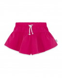 Short en jersey lacets fille fucsia basicos kids Short en jersey lacets fille fucsia basicos kids