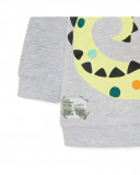 Sweat-shirt capuche en peluche avec fermeture éclair garçon Sweat-shirt capuche en peluche avec fermeture éclair garçon