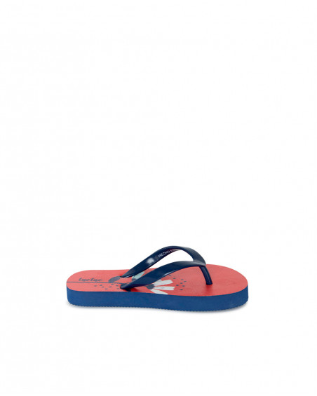 Tongs fleurs fille rouge sea lovers