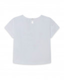 Tee-shirt en jersey imprimée fille blanche red submarine Tee-shirt en jersey imprimée fille blanche red submarine