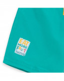 Short de bain message garçon bleu fruitty time Short de bain message garçon bleu fruitty time