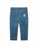 Pantalon en jeans coeurs fille bleu fruitty time Pantalon en jeans coeurs fille bleu fruitty time