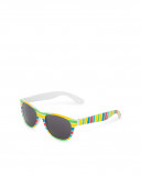 Lunettes de soleil à rayures garçon jaune sunglasses Lunettes de soleil à rayures garçon jaune sunglasses