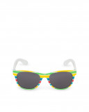 Lunettes de soleil à rayures garçon jaune sunglasses Lunettes de soleil à rayures garçon jaune sunglasses