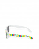 Lunettes de soleil à rayures garçon jaune sunglasses Lunettes de soleil à rayures garçon jaune sunglasses
