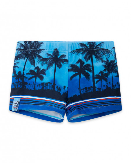 Boxer imprimé garçon bleu surf club Boxer imprimé garçon bleu surf club