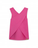 Tee-shirt en jersey fleurs fille rose ready to bloom Tee-shirt en jersey fleurs fille rose ready to bloom