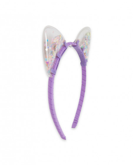 Serre-tête oreilles fille rose in the jungle Serre-tête oreilles fille rose in the jungle