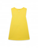 Robe en jersey bretelles fille jaune funcactus Robe en jersey bretelles fille jaune funcactus