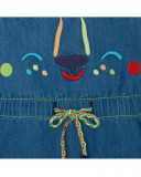 Salopette en jeans et t-shirt à rayures garçon bleu hi! sunshine Salopette en jeans et t-shirt à rayures garçon bleu hi! sunshine