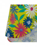 Robe en jersey fleurs fille blanche ready to bloom Robe en jersey fleurs fille blanche ready to bloom