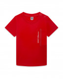 Tee-shirt en jersey poche garçon rouge basicos kids Tee-shirt en jersey poche garçon rouge basicos kids