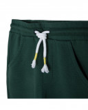 Pantalon en peluche jogging garçon vert jungle street Pantalon en peluche jogging garçon vert jungle street