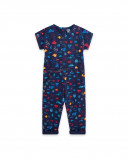 Combinaison en jersey imprimé fille bleu red submarine Combinaison en jersey imprimé fille bleu red submarine