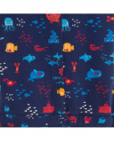 Combinaison en jersey imprimé fille bleu red submarine Combinaison en jersey imprimé fille bleu red submarine