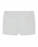 Short en jeans fleurs fille blanche summer festival Short en jeans fleurs fille blanche summer festival