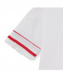 Tee-shirt en jersey volants fille blanche sea lovers Tee-shirt en jersey volants fille blanche sea lovers