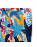 Leggings capri en jersey étoiles fille bleu red submarine Leggings capri en jersey étoiles fille bleu red submarine