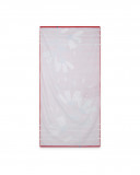 Serviette fleurs fille rouge sea lovers Serviette fleurs fille rouge sea lovers