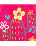 Tee-shirt en jersey bretelles fille rose funcactus Tee-shirt en jersey bretelles fille rose funcactus