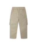Pantalon en sergé avec poches garçon beige jungle street Pantalon en sergé avec poches garçon beige jungle street